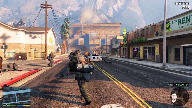 BANK ROBBERY IN PALETO: The big score Gta 5.