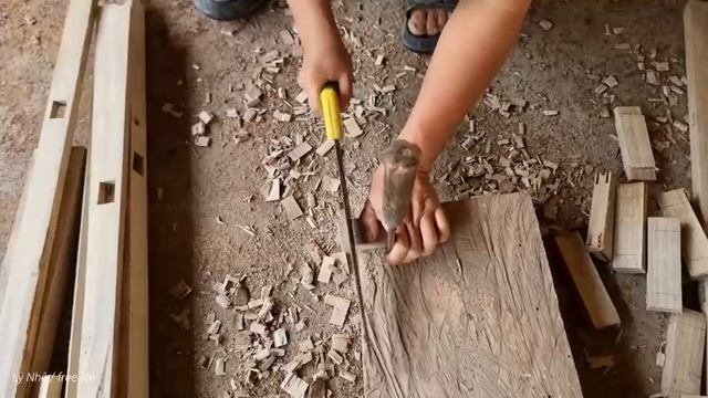 Construction, assembly and completion of traditional wooden kitchen- ep16. Ly Nhe