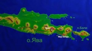 Маршрут путешествия по острову Ява