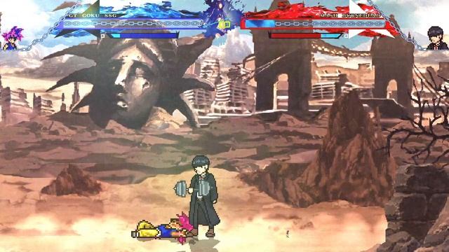 GT GOKU SSG VS MASH BURNDEAD V.2
