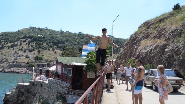 КЛИФФ ДАЙВИНГ по Балаклавски