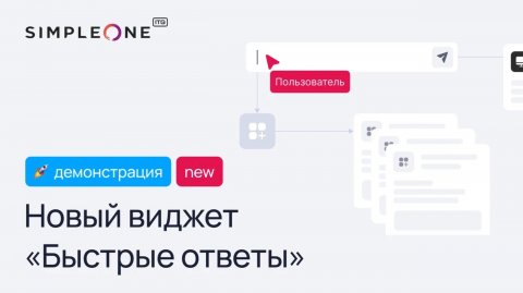 Обновление SimpleOne ITSM 1.15.0: виджет «Быстрые ответы» для автоматизации коммуникаций в поддержке