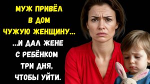 Жизненные истории "Муж привел другую" Истории из жизни / Рассказы / Читаем и слушаем истории
