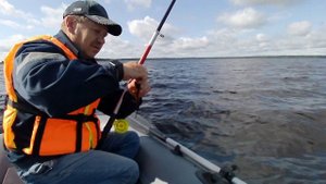 Рыбалка на озере Нименьгское.