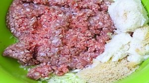Котлеты из фарша и капусты