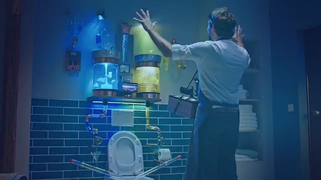 Bref для чистоты и свежести туалета. Гениально! смотреть онлайн