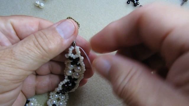 Браслет из остатков бусин. Украшения своими руками.DIY.Tutorial bracelet/Beadwork,beading