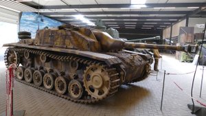 Прибытие немецкой штурмовой САУ StuG 40 Ausf.G на шоу Militracks