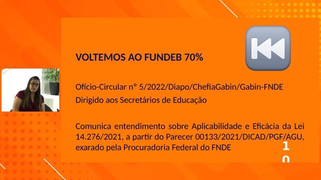🟠 OS PROFISSIONAIS DA EDUCAÇÃO E OS 70% DO FUNDEB смотреть онлайн