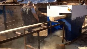 Работа станка ДК 160.