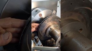 проточка тормозного диска.