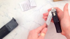 лучший автоматический нож по цена/качество Mikov Predator Stonewash из BÖHLER N690