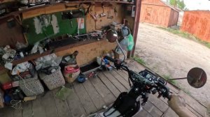 🔴Мопед G-Moto Cross X Pro -меняем масло, первый запуск ,пробная поездка🛵