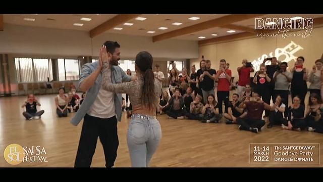 Panagiotis & Myrto | Salsa Partnerwork on2 | San Getaway by El Sol 2022 | El Caminante смотреть онлайн