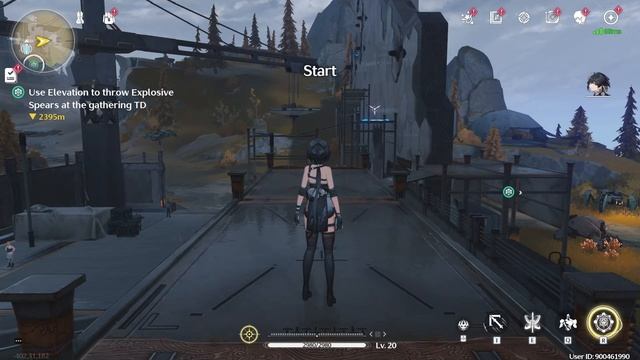 Wuthering Waves | Sonance Casket on Top of Resonance Nexus in Desorock Highland