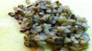 Салат Оливье с каперсами