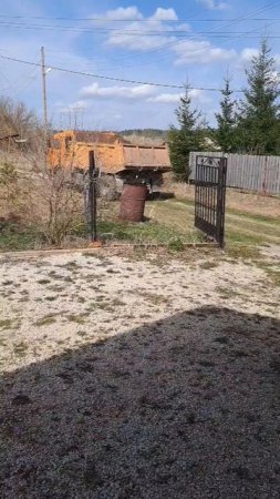 Первая поездка в деревню в этом году. Много дел