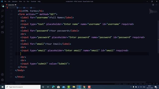 HTML Forms in Nepali - HTML Complete Tutorial Part 5 | ICT Gyan