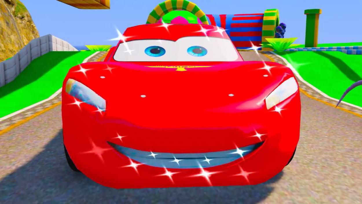 Молния Маккуин и его Друзья Мультфильм для Детей Машины и Малыши Детские Стишки Песни