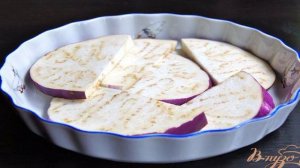 Запеченное мясо с овощами и грибами