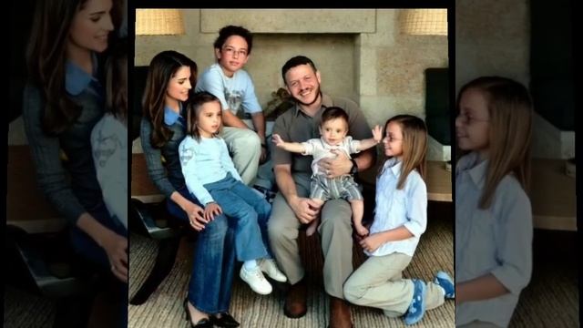Queen Rania and King Abdullah Family Photo Album ||Prince Hussein, Princess Iman,Prince Hashem смотреть онлайн