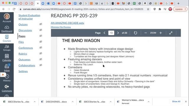 TA 106 Development of Musical Theatre смотреть онлайн
