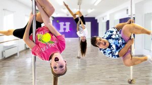 ТРЮКИ НА ПИЛОНЕ Челлендж на ВЫЖИВАНИЕ. Смешные НАКАЗАНИЯ
