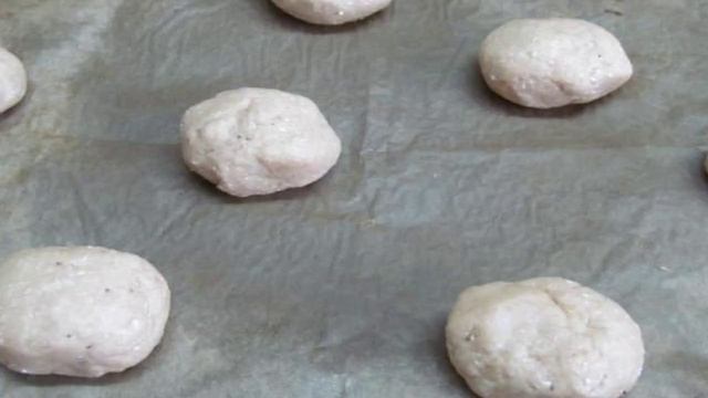 Клубничное печенье с начинкой
