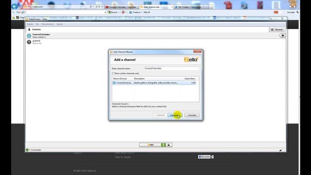 Tutoriales y Reuniones Online En Directo (Zello)