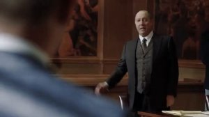 Raymond Reddington representing himself at the trial court part 16 scene