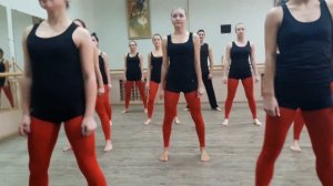 Training on children's story jazz-modern dance (part 1)