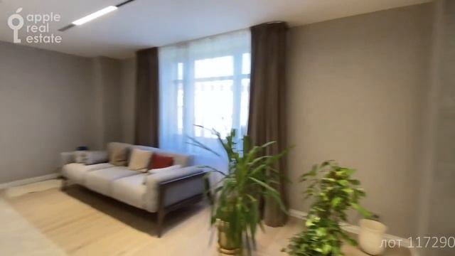 Лаконичный комфорт: 87 кв.м в аренду. 2 комнаты. ЖК Жемчужина