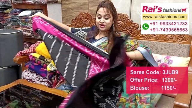 Flaunt Your Style With Attractive Saree And Blouse (02nd July) - 3JLB
