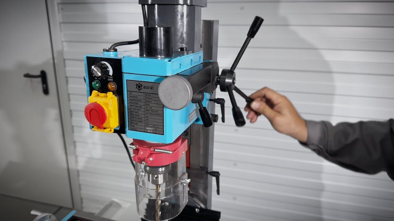 Фрезерно-сверлильный станок AURA FM-25VL смотреть онлайн