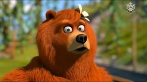 гризли и лемминги медведь магнит