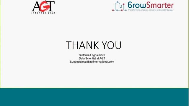GrowSmarter Webinar -  IoT and Industry 4 0 in Smart Cities