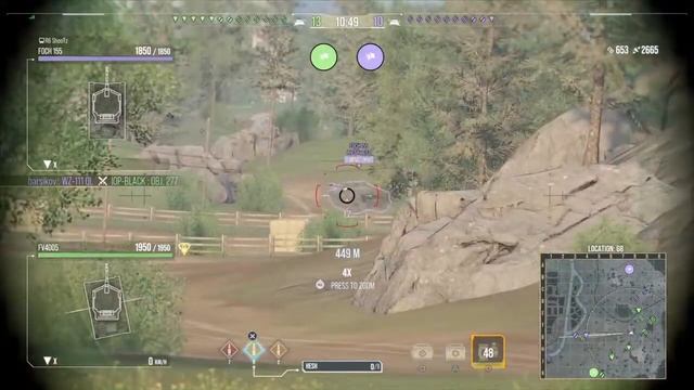 WoT Console - FV4005 | 9200 dmg + Tank Mastery смотреть онлайн