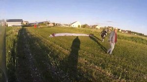 Мотопараплан, взлёт