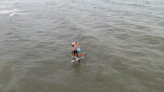 Учимся Док-старту на гидрофойле!