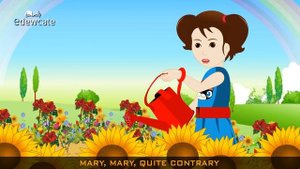 Edewcate english rhymes - Mary, Mary quite contrary