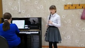 Иванникова Полина, 13 лет, кларнет, ДШИ 4, с. Сасыколи