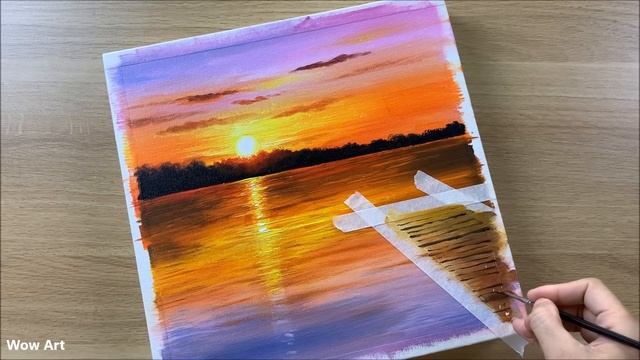 Daily challenge #84 / Two hearts One love Acrylic Painting смотреть онлайн