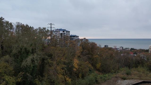 Дом №10  5 этаж , вид на море из окон ЖК Оливия