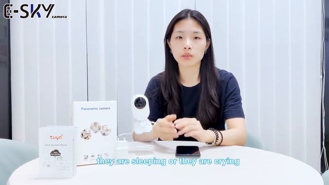 E-Sky Technology  Popular Baby Monitor With Camera 1080p Live View On Phone How to Use