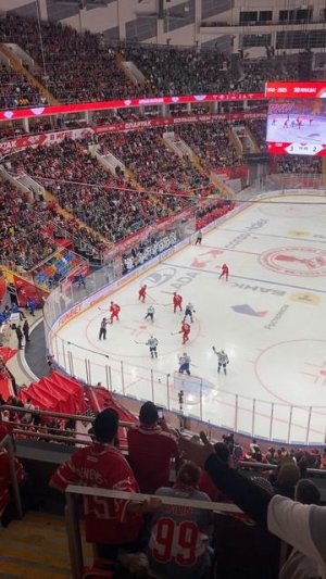 Спартак -Салават Юлаев 6:2 .4 матч .КХЛ Кубок Гагарина ,1/4 финала .Москва. 2025 год
