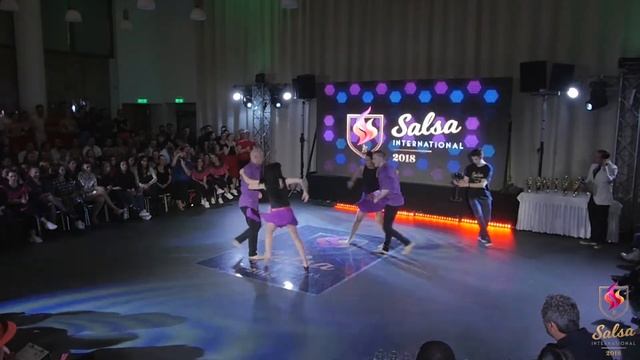 Agua Rolands | AGUA! | Rueda de Casino 2x2 | Salsa International 2018