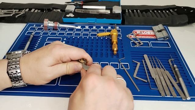 Вскрытие замка VICO 4 пина, английский профиль. смотреть онлайн