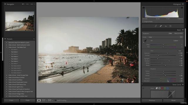 17-03 - Набор пресетов 1 Плоский матовый стиль Курс Adobe Lightroom