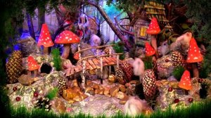 Хомяки в сказочном лесу.