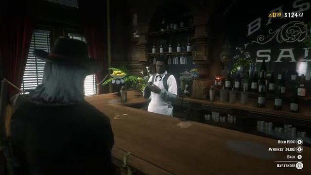 Mr Flamingo goes to the bar and buys a drink just to rob the room upstairs